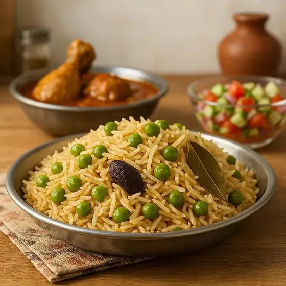 Matar Chawal